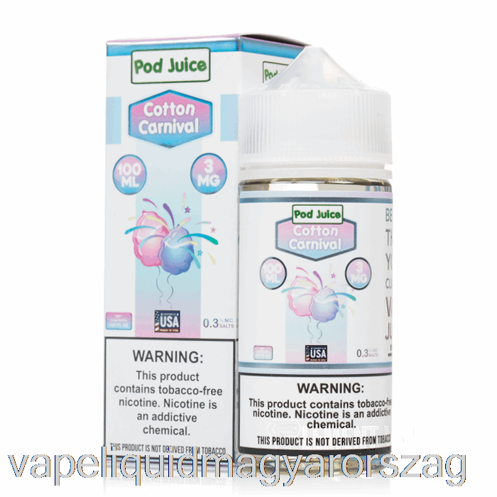 Pamut Karnevál - Hüvelylé - 100ml 0mg Vape Toll
